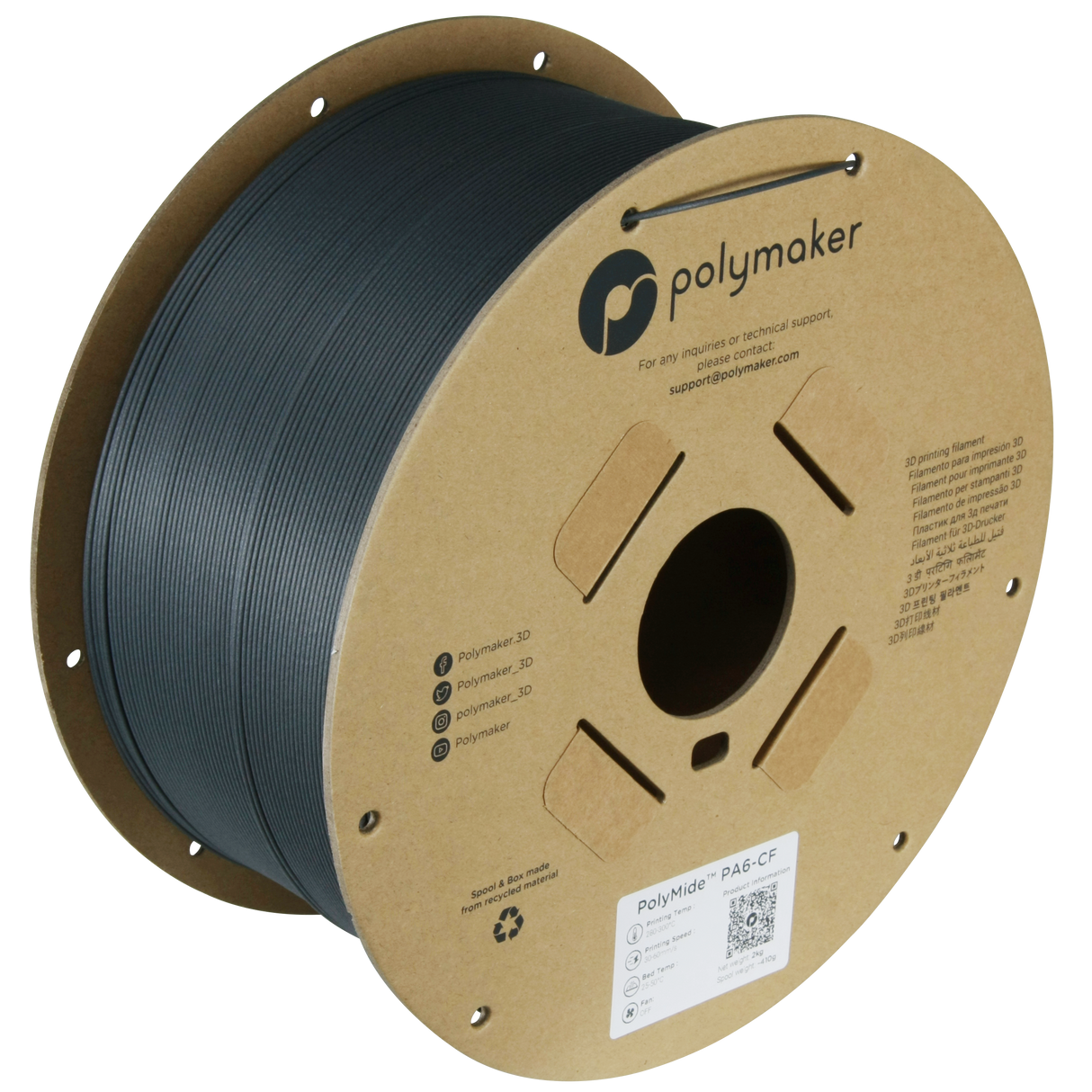 Fiberon™ PA6-CF20 (Formerly PolyMide™ PA6-CF)