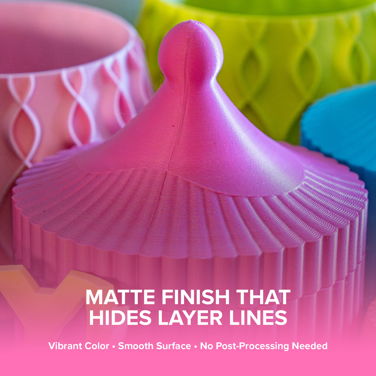 Panchroma™ Matte PLA (Formerly PolyTerra™ PLA)