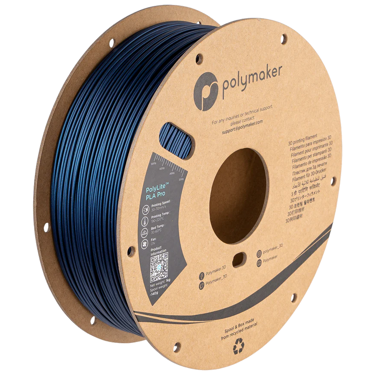 PolyLite™ Metallic PLA Pro