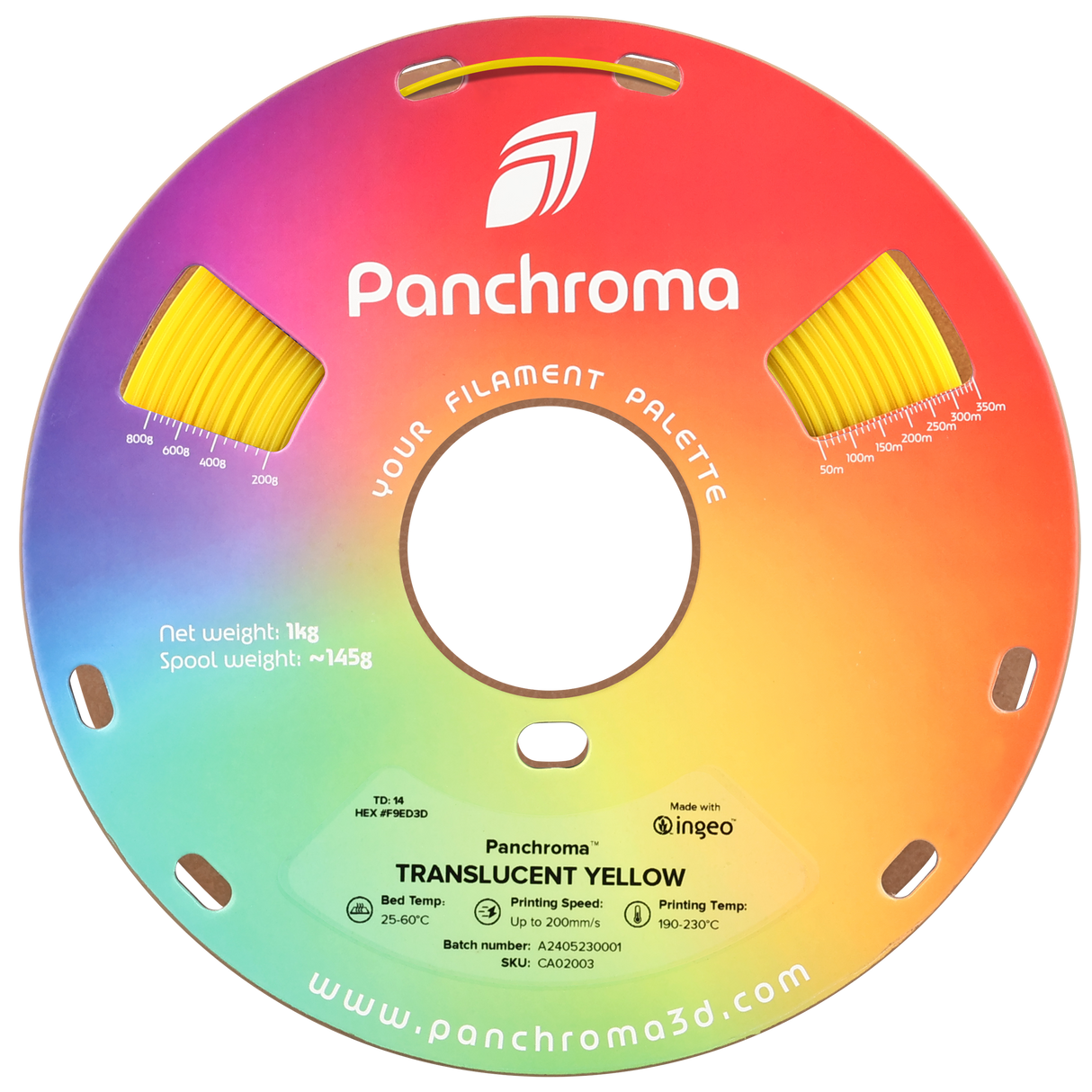 Panchroma™ Translucent PLA