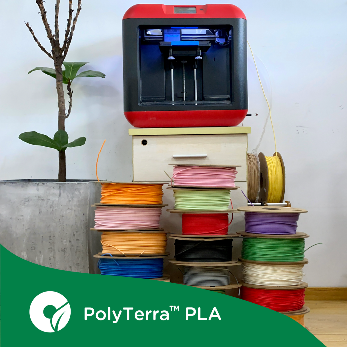 Panchroma™ Matte PLA (Formerly PolyTerra™ PLA)