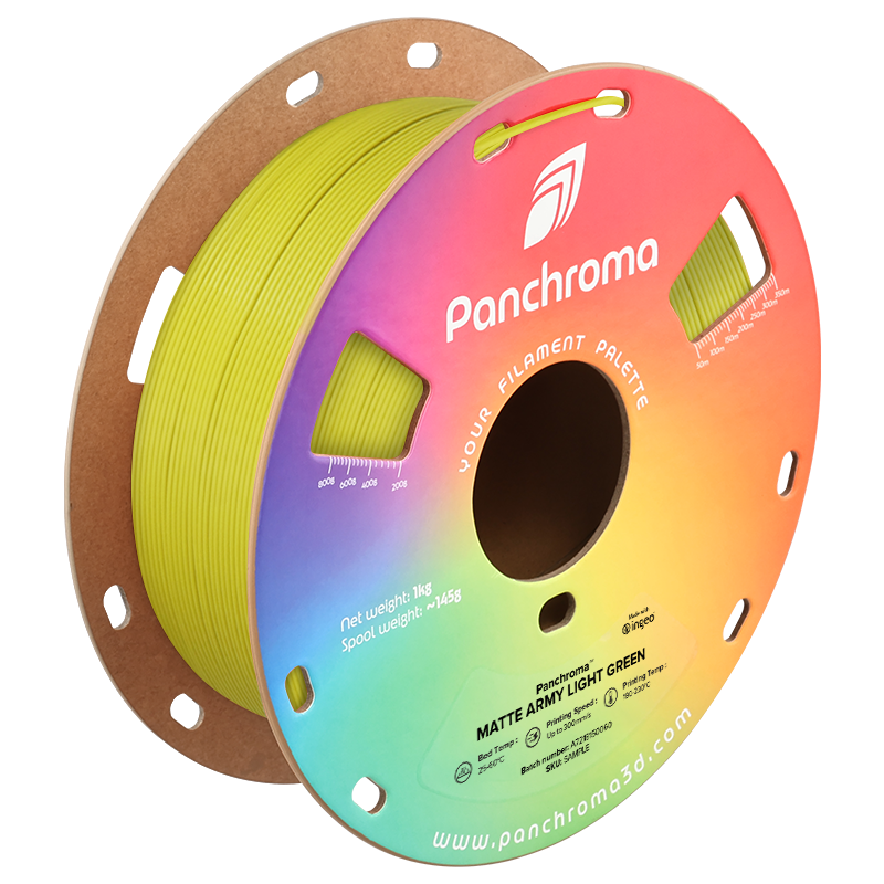 Panchroma™ Matte PLA (Formerly PolyTerra™ PLA)