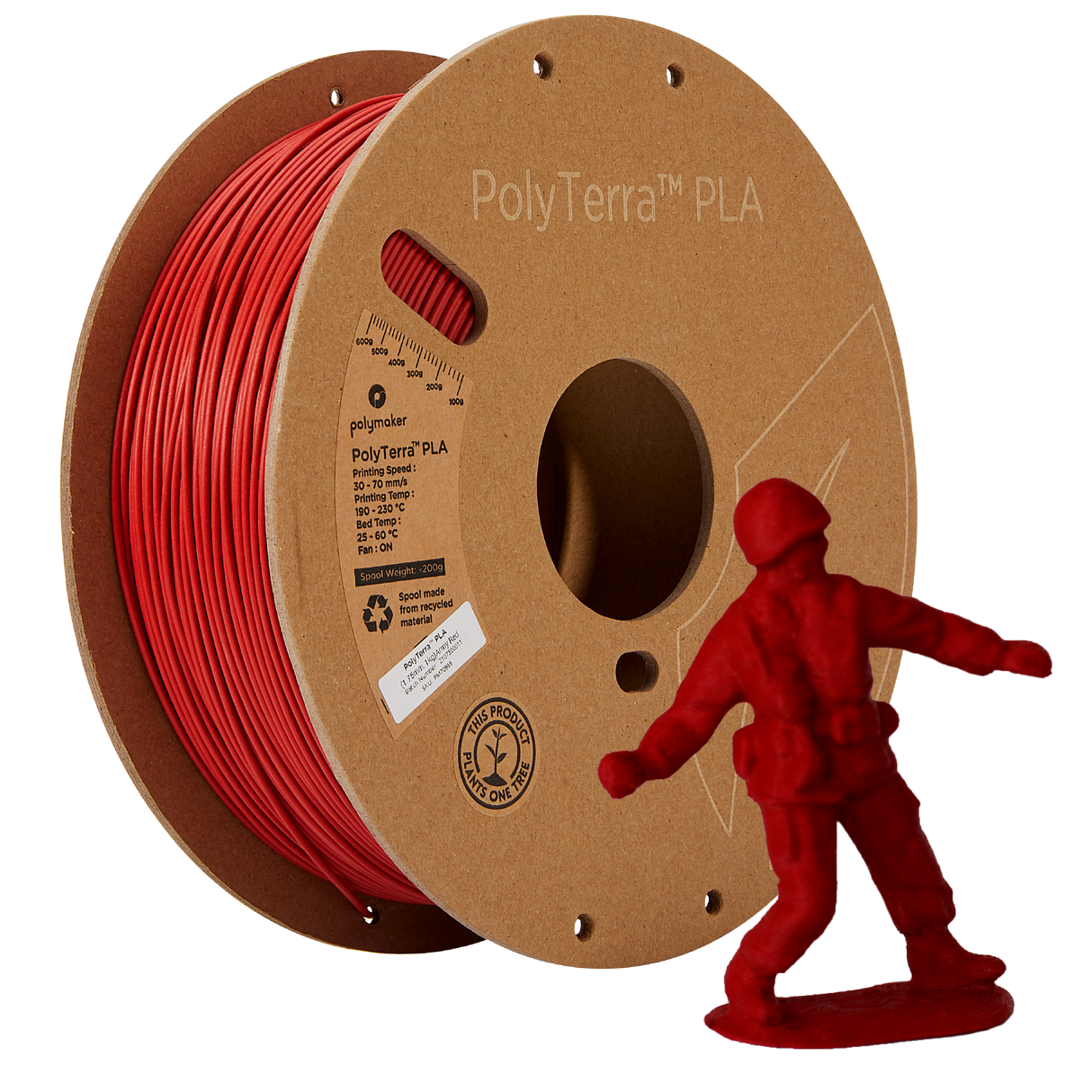 Panchroma™ Matte PLA (Formerly PolyTerra™ PLA)