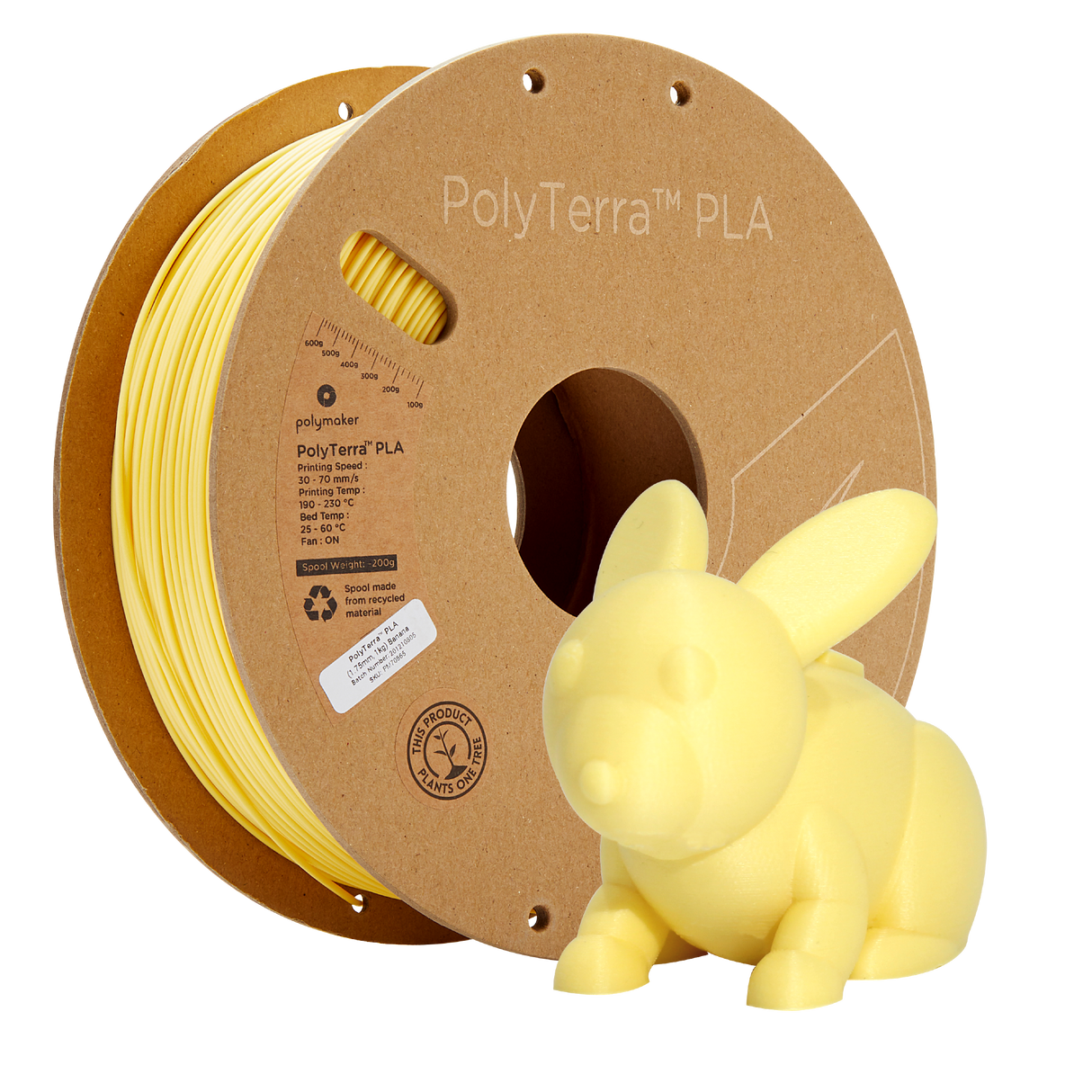 Panchroma™ Matte PLA (Formerly PolyTerra™ PLA)