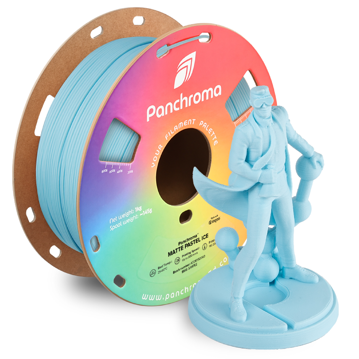 Panchroma™ Matte PLA (Formerly PolyTerra™ PLA)