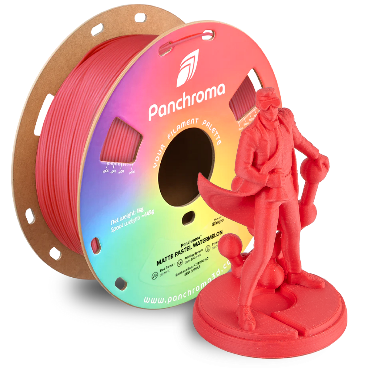 Panchroma™ Matte PLA (Formerly PolyTerra™ PLA)