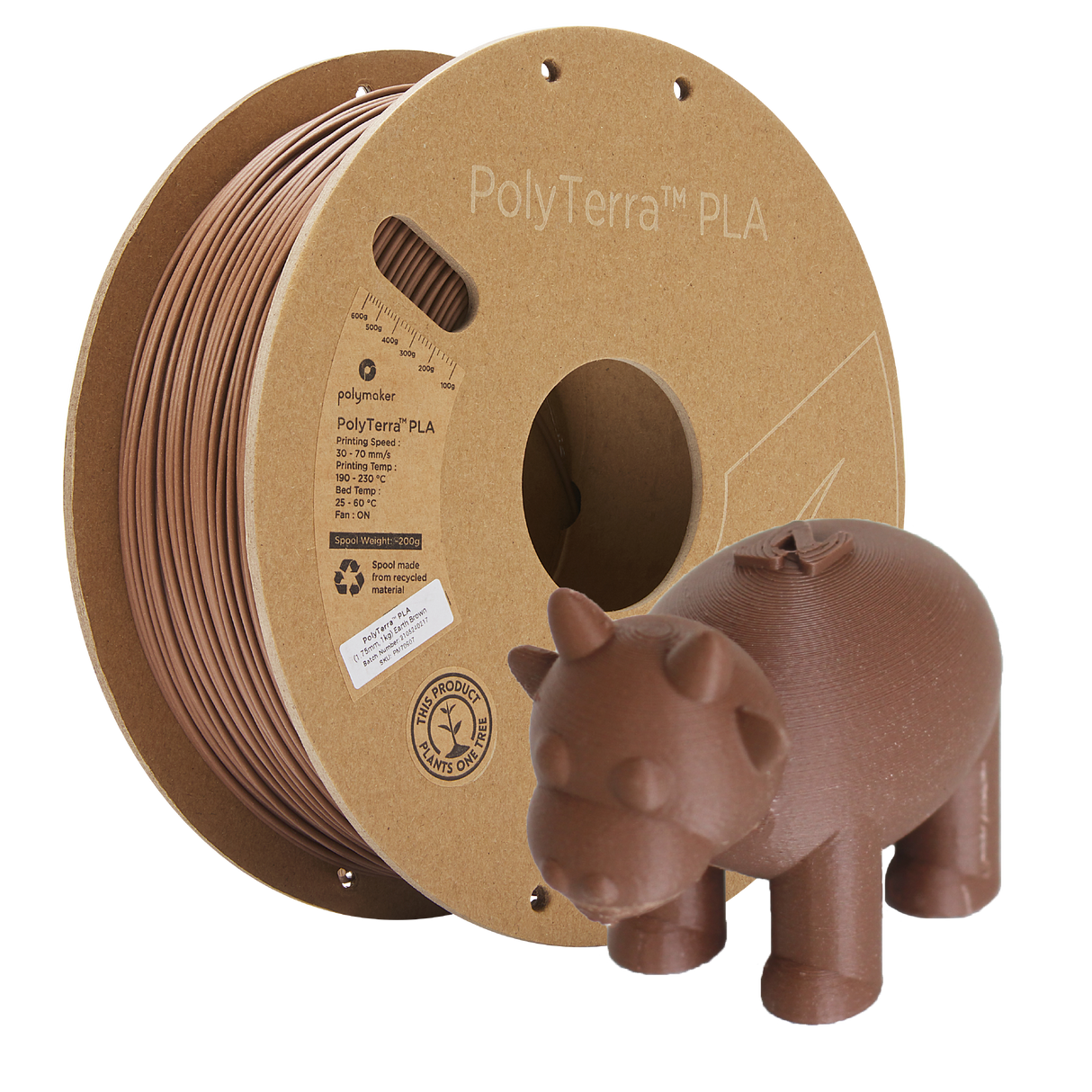 Panchroma™ Matte PLA (Formerly PolyTerra™ PLA)