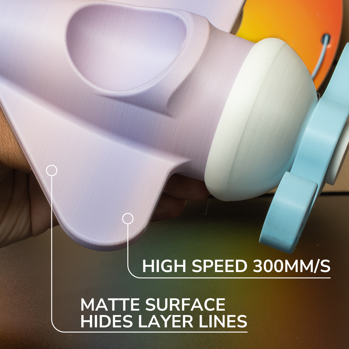 Panchroma™ Gradient Matte PLA (Formerly PolyTerra™ Gradient)