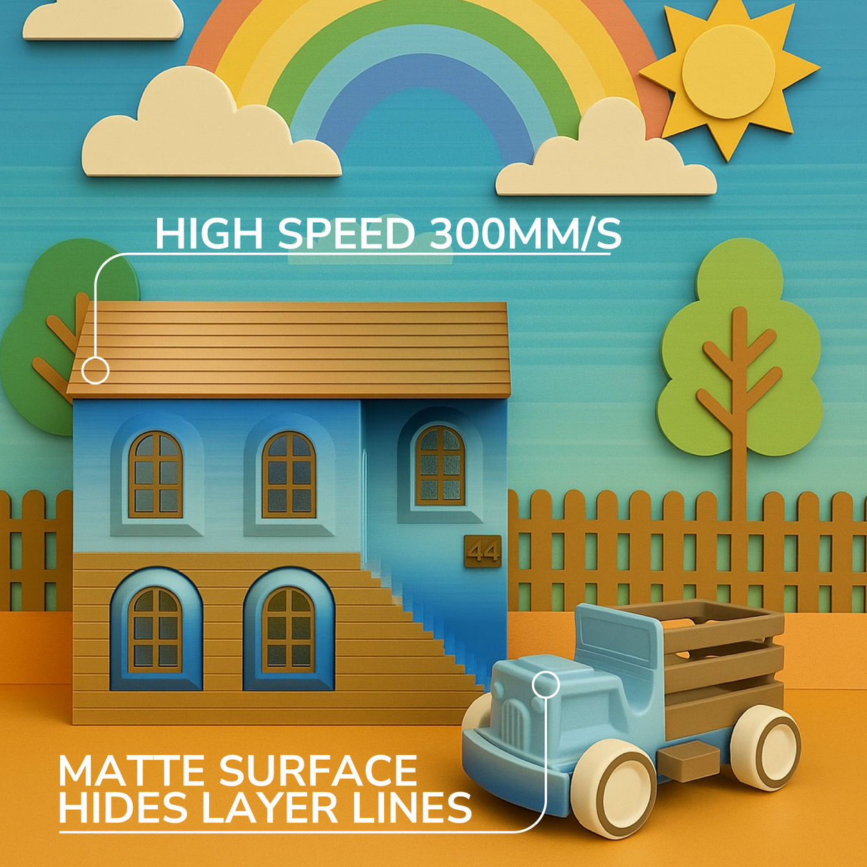 Panchroma™ Gradient Matte PLA (Formerly PolyTerra™ Gradient)