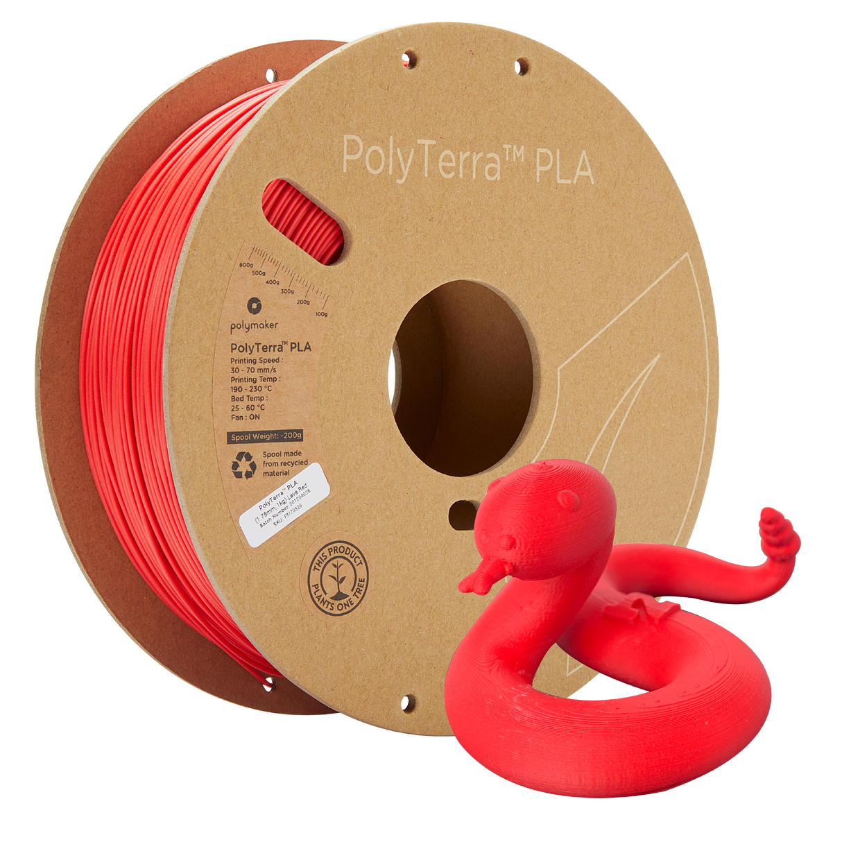 Panchroma™ Matte PLA (Formerly PolyTerra™ PLA)