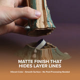 Panchroma™ Matte PLA (Formerly PolyTerra™ PLA)