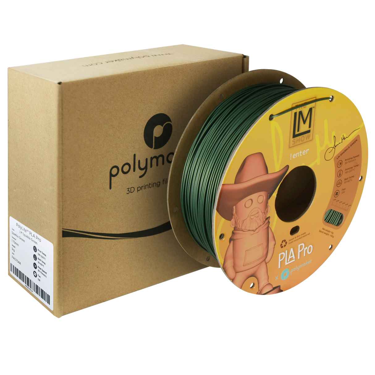 PolyLite™ Metallic PLA Pro